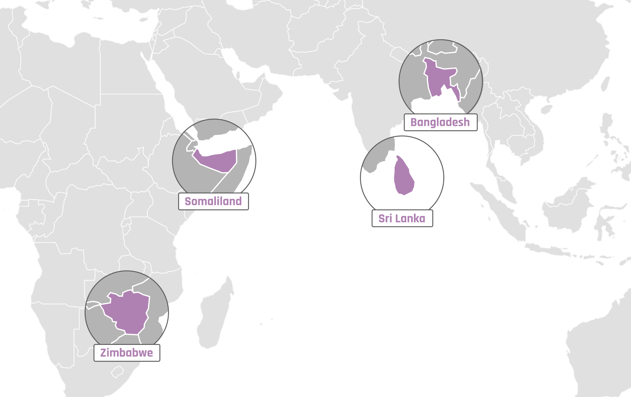 Countries Map